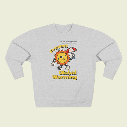 Retro Sun Crewneck Sweatshirt