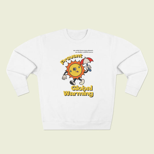 Retro Sun Crewneck Sweatshirt