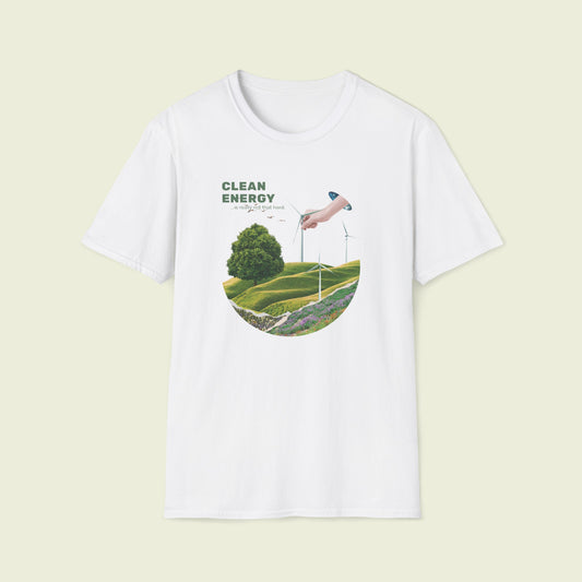 Clean Energy - Softstyle Cotton Tee