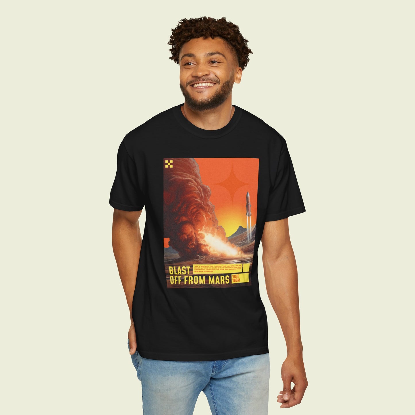 Retro Mars Tourism Tee