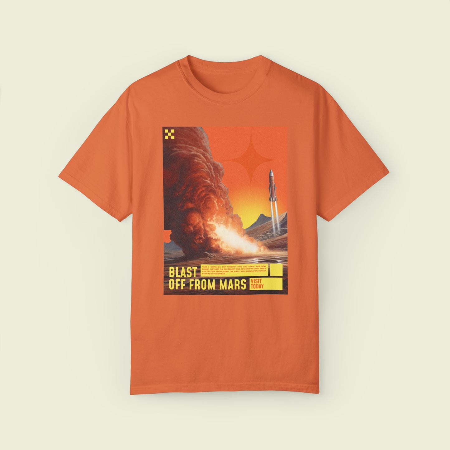 Retro Mars Tourism Tee