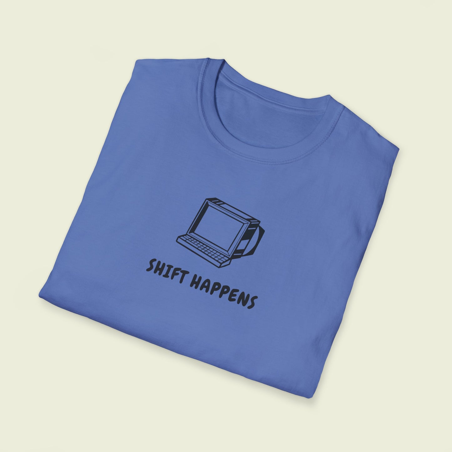 Shift Happens - Softstyle Cotton Tee