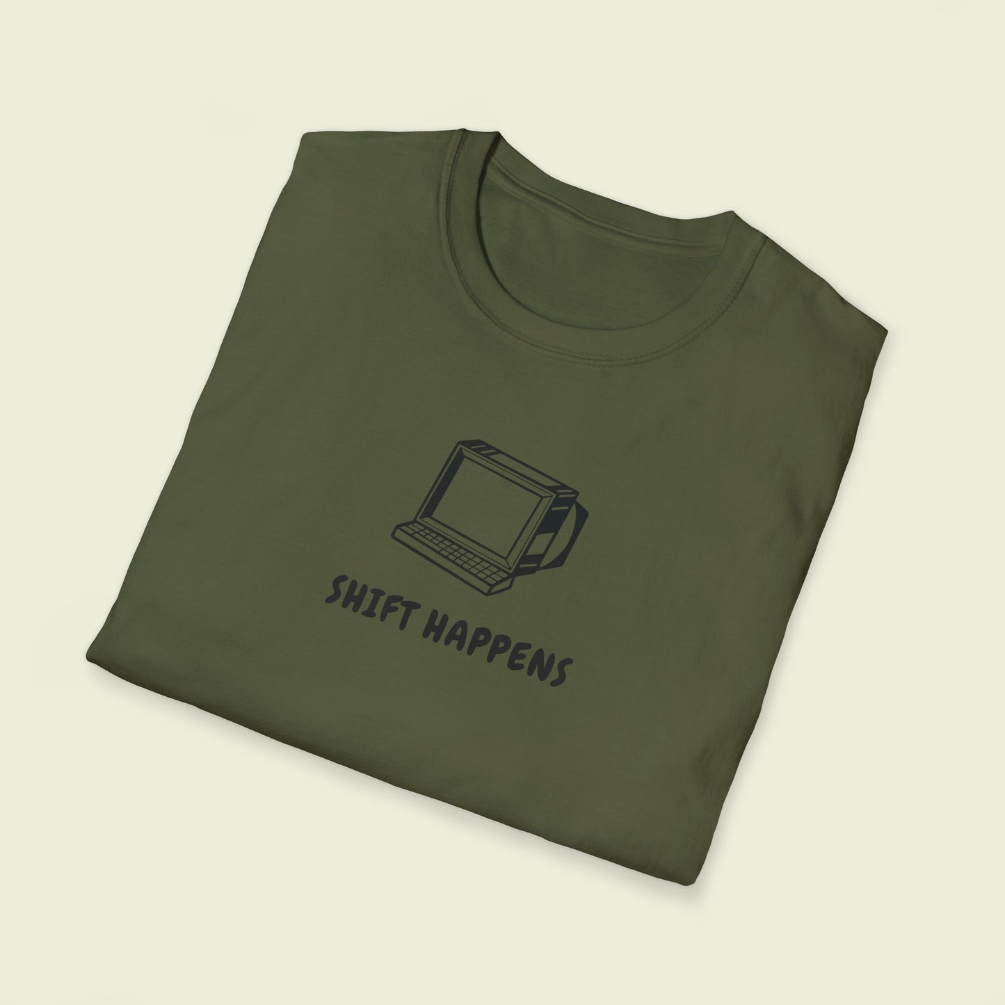 Shift Happens - Softstyle Cotton Tee