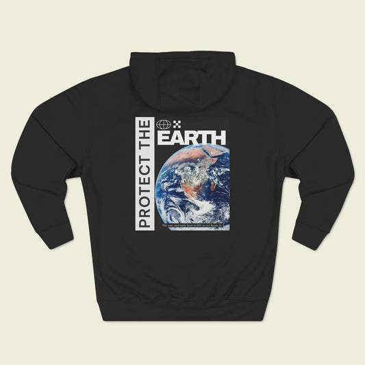 Protect The Earth - Premium Fleece Hoodie