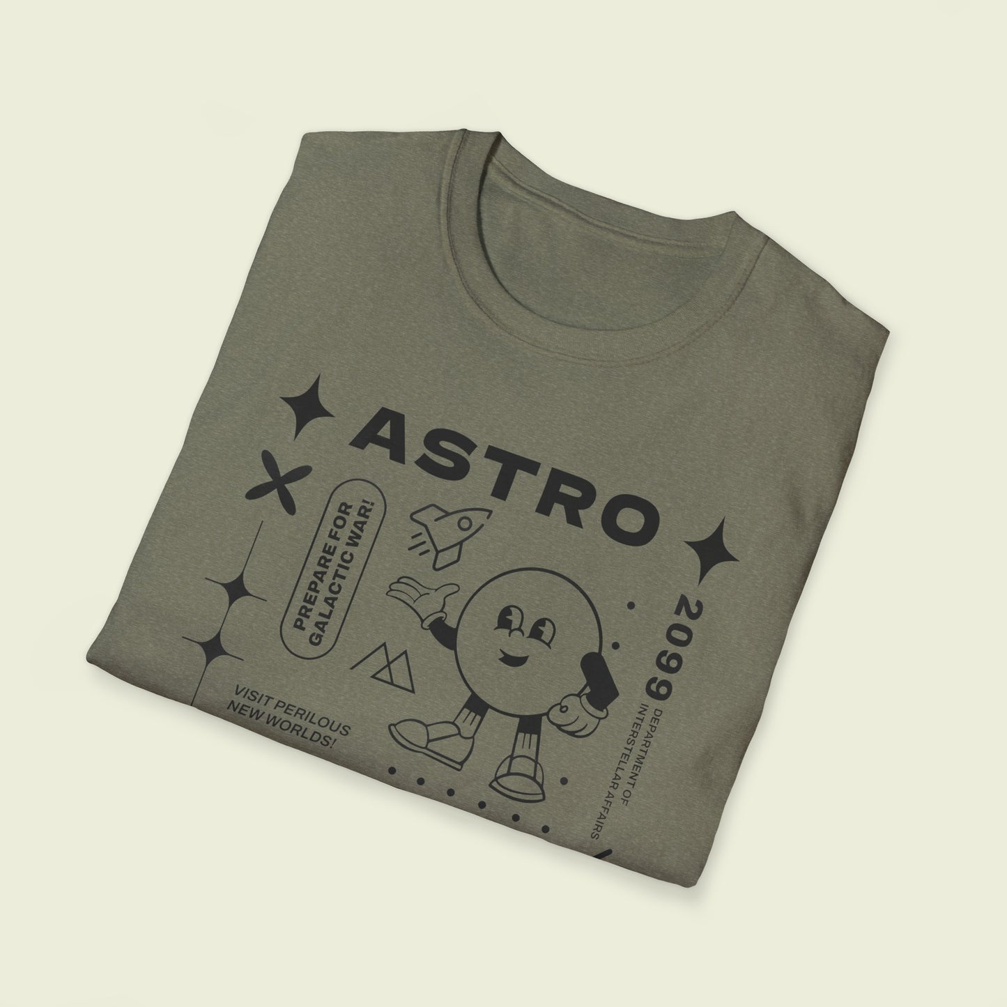 Astro Camp - Retro Softstyle Tee