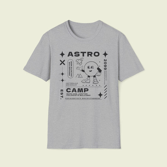 Astro Camp - Retro Softstyle Tee