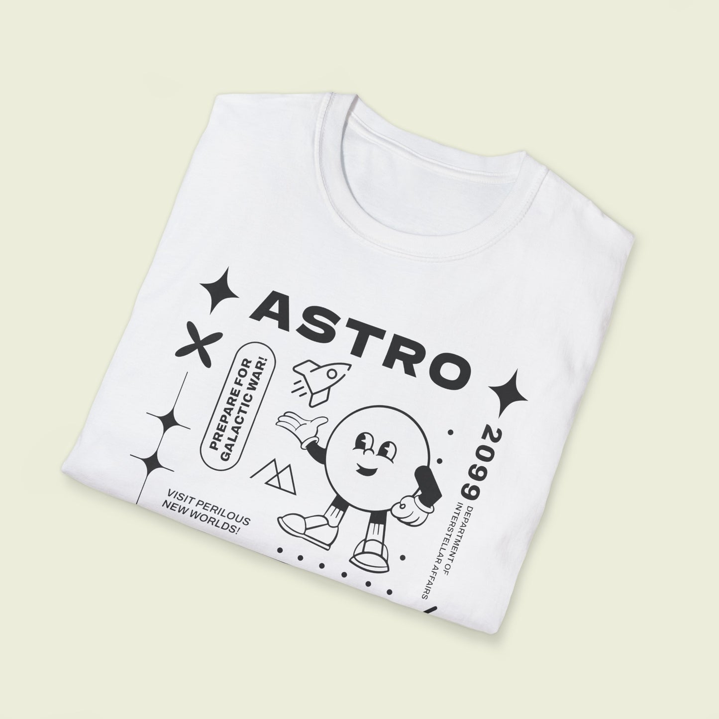 Astro Camp - Retro Softstyle Tee