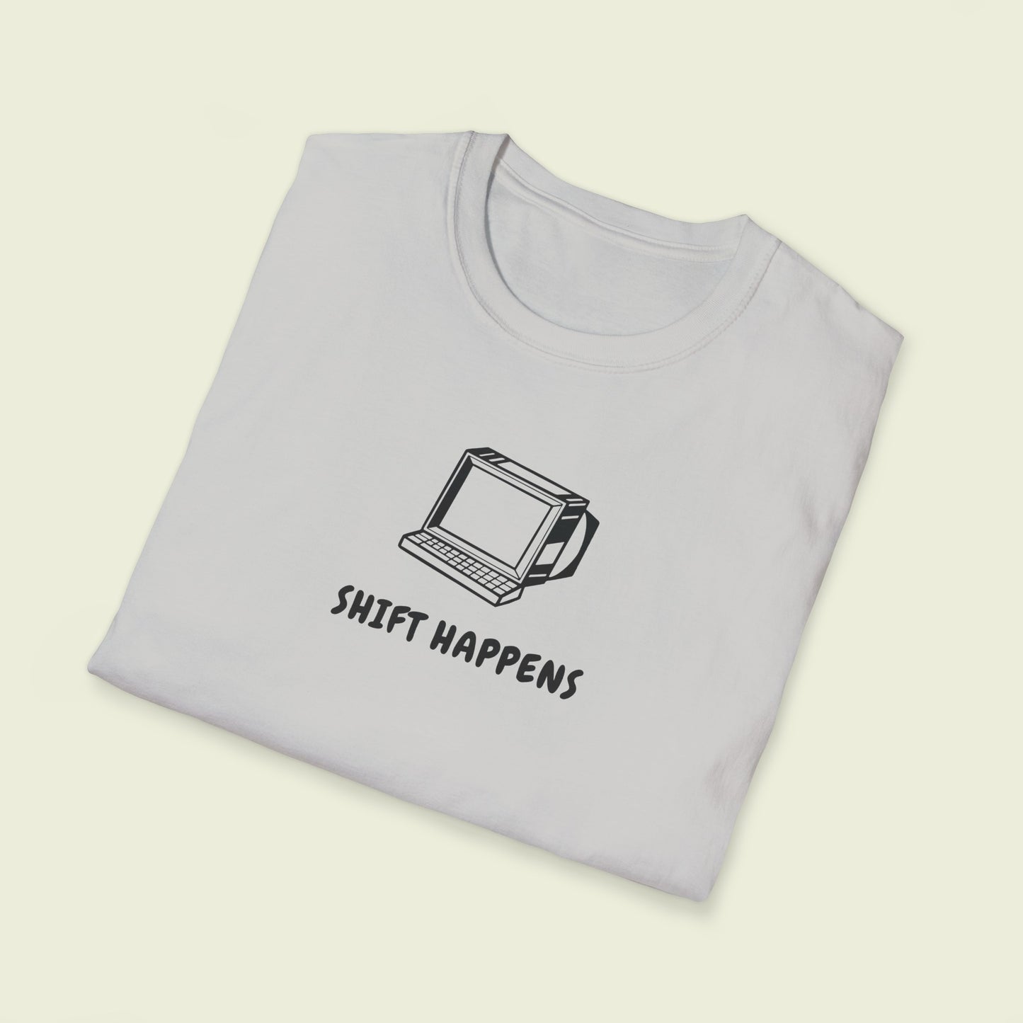 Shift Happens - Softstyle Cotton Tee