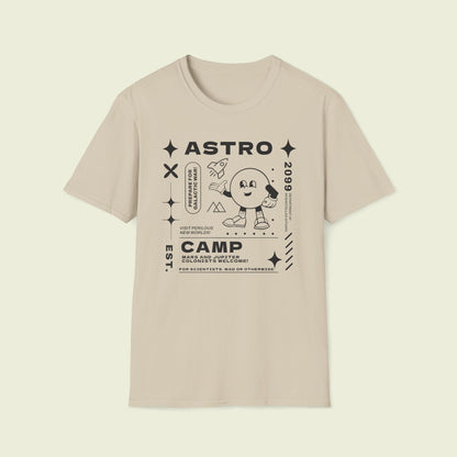 Astro Camp - Retro Softstyle Tee