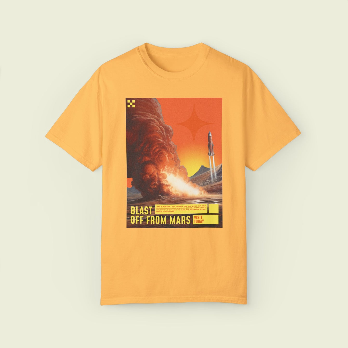 Retro Mars Tourism Tee