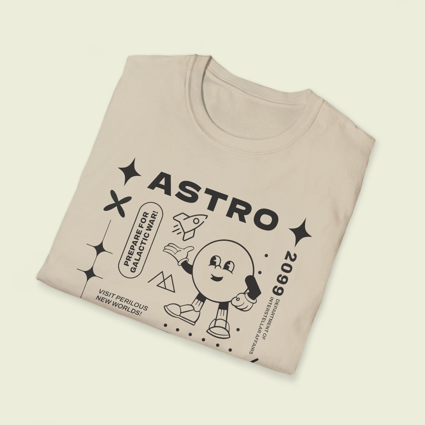 Astro Camp - Retro Softstyle Tee