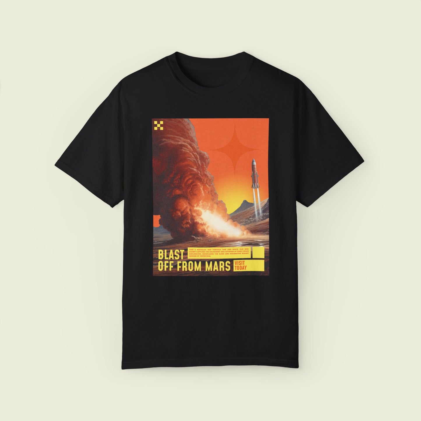 Retro Mars Tourism Tee