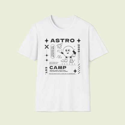 Astro Camp - Retro Softstyle Tee