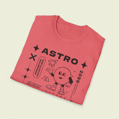 Astro Camp - Retro Softstyle Tee